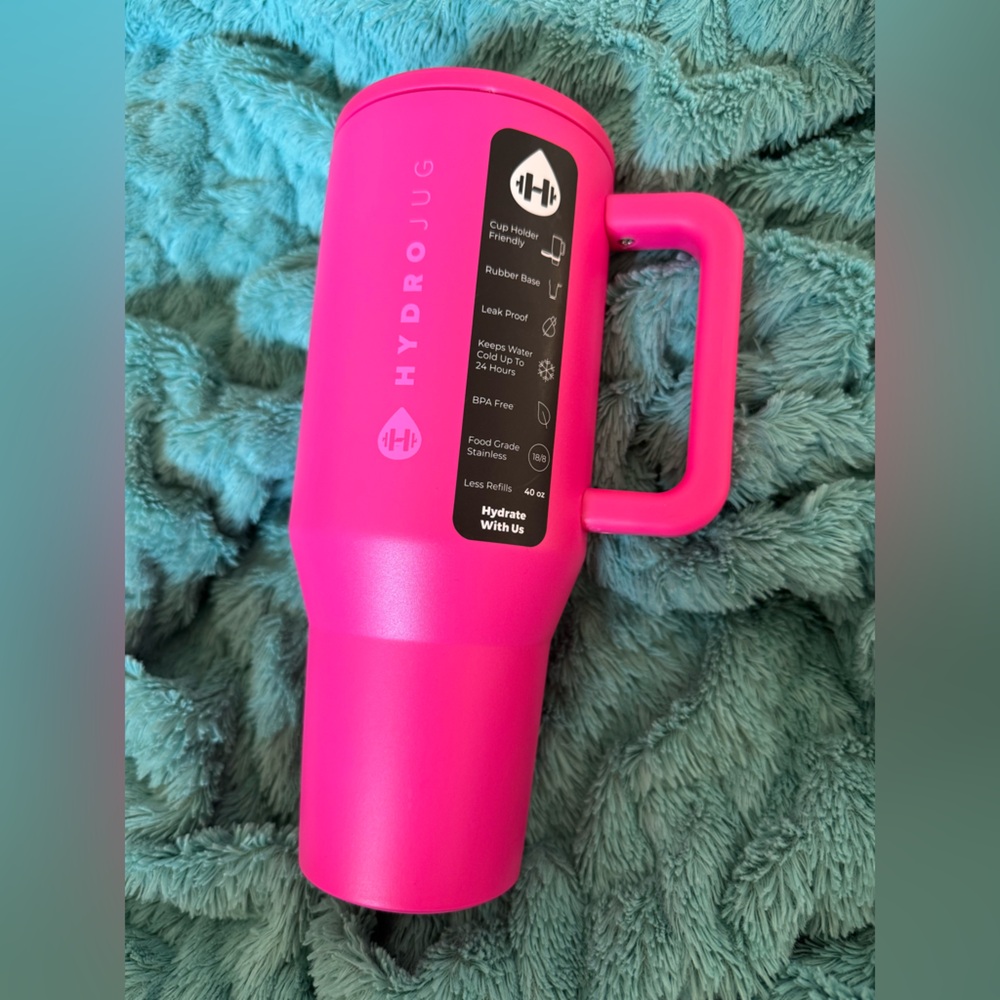 Hydrojug traveler 40 oz NEON MAGENTA
